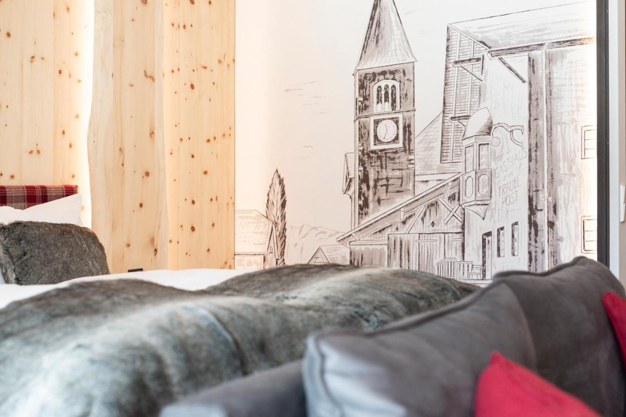 Aktiv- Und Wellnesshotel Traube- Post Curon Venosta Buitenkant foto